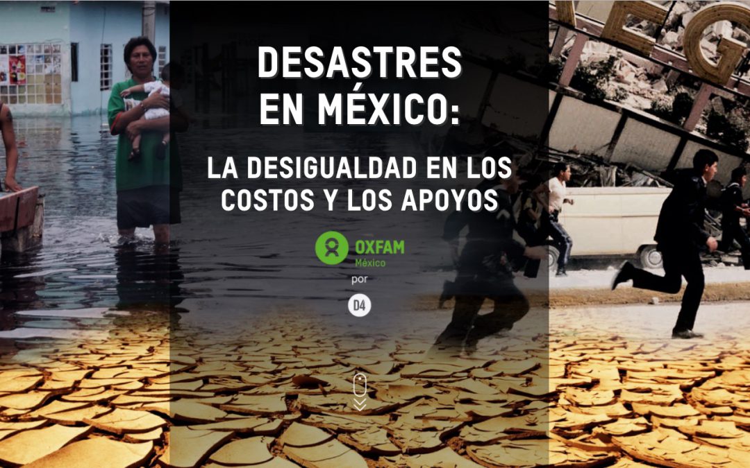 Desastres en México